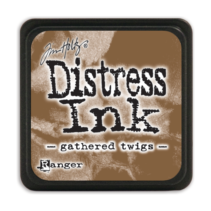 Tim Holtz Distress Mini Ink Pad Gathered Twigs Ranger TDP40002