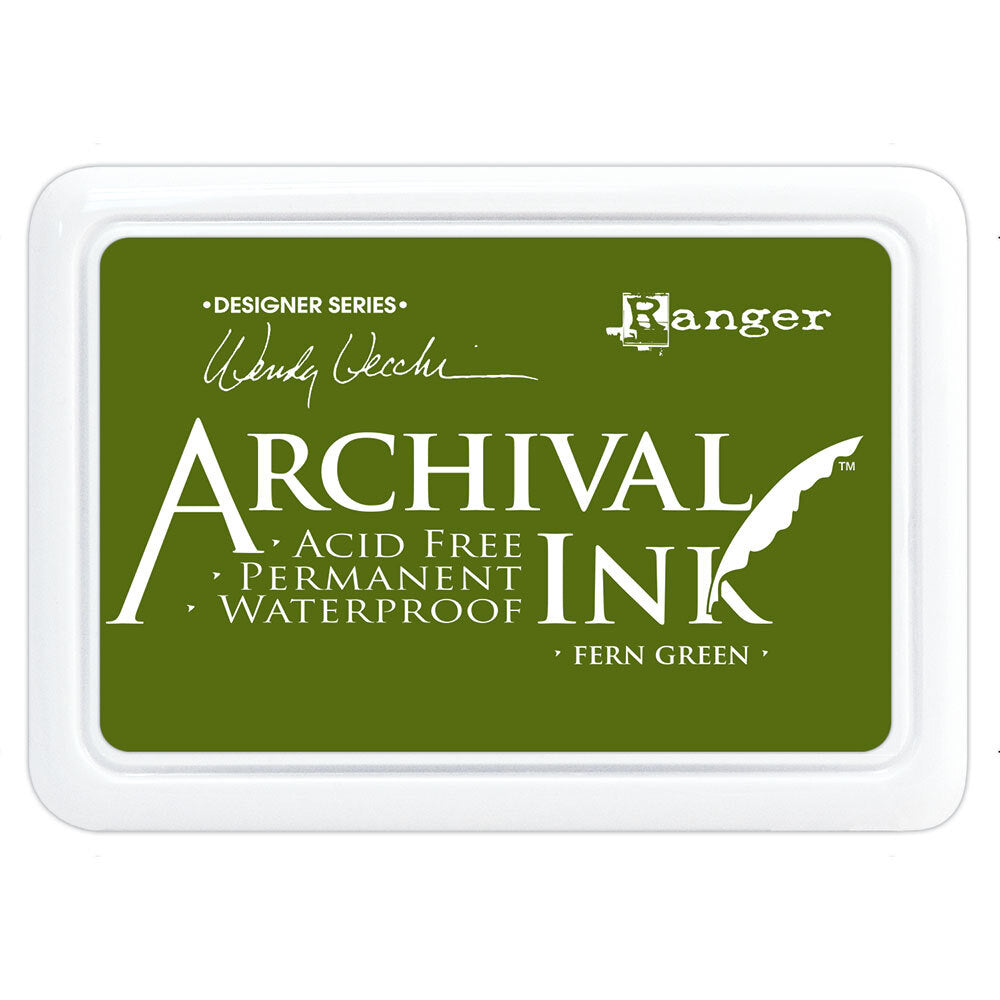 Ranger Wendy Vecchi Archival Fern Green Ink Pad AID38962