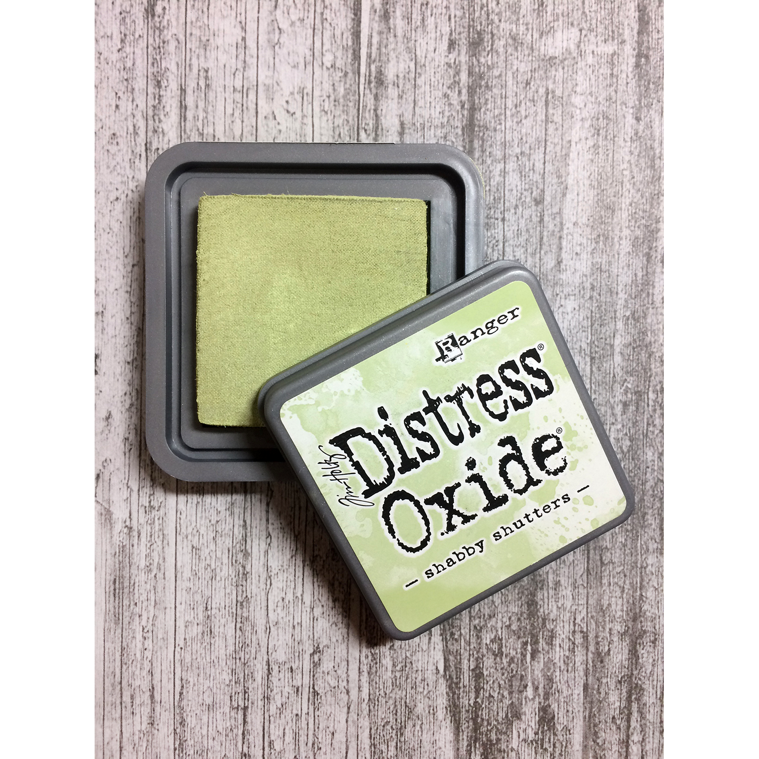 Tim Holtz Distress Oxide Ink Pad Shabby Shutters Ranger tdo56201 Product Image