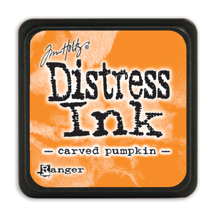Tim Holtz Distress Mini Ink Pad Carved Pumpkin Ranger TDP47377