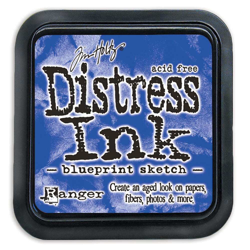 Tim Holtz Distress Ink Pad Blueprint Sketch Ranger TIM43195