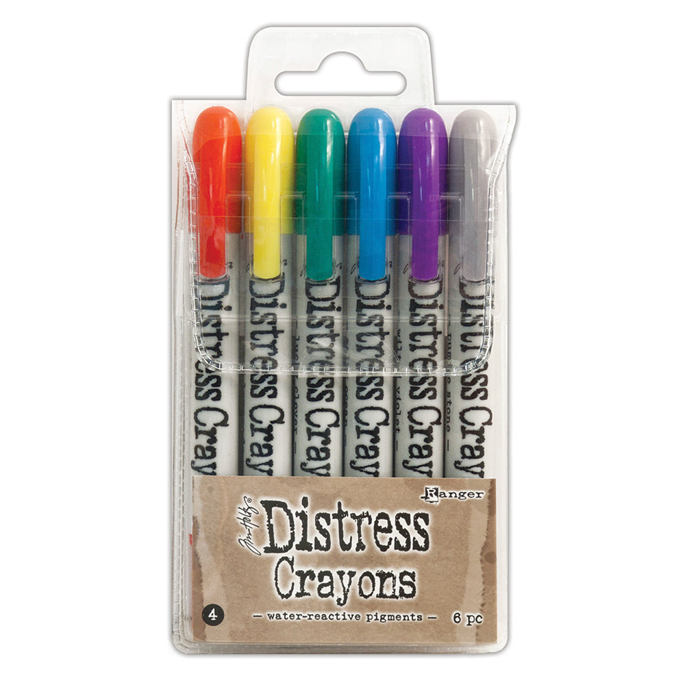 Ranger Tim Holtz Distress Crayons Set 4 TDBK51749
