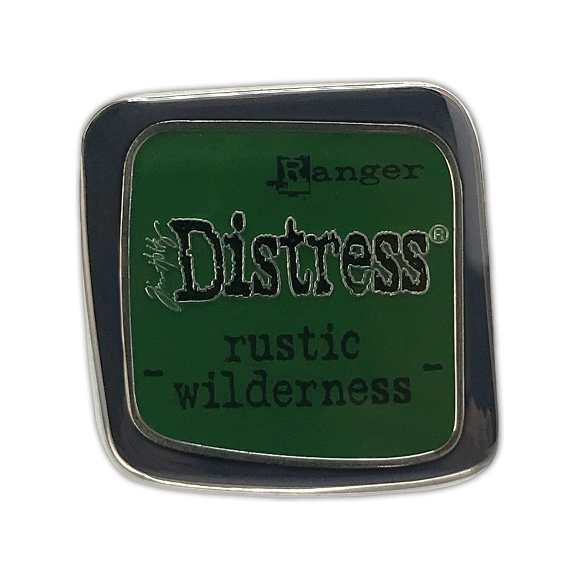 Tim Holtz Distress Enamel Pin Rustic Wilderness Ranger tdz73161 Secondary Image