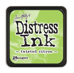 Mini Distress Ink Pad, Twisted Citron