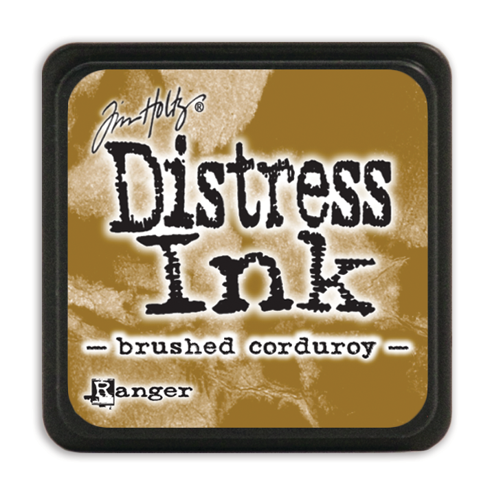 Mini Distress Ink Pad, Brushed Corduroy