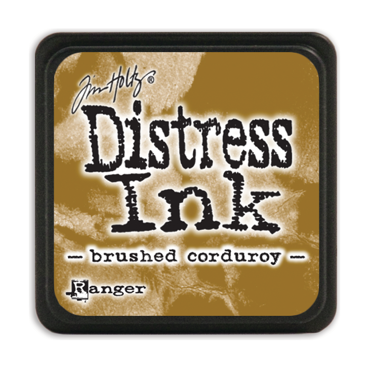 Tim Holtz Distress Mini Ink Pad Brushed Corduroy Ranger TDP39884