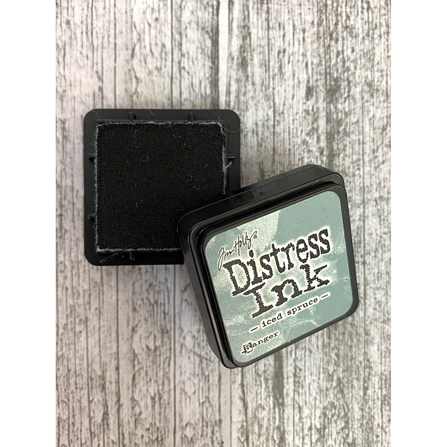 Tim Holtz Distress Mini Ink Pad Iced Spruce Ranger TDP40019 Secondary Image