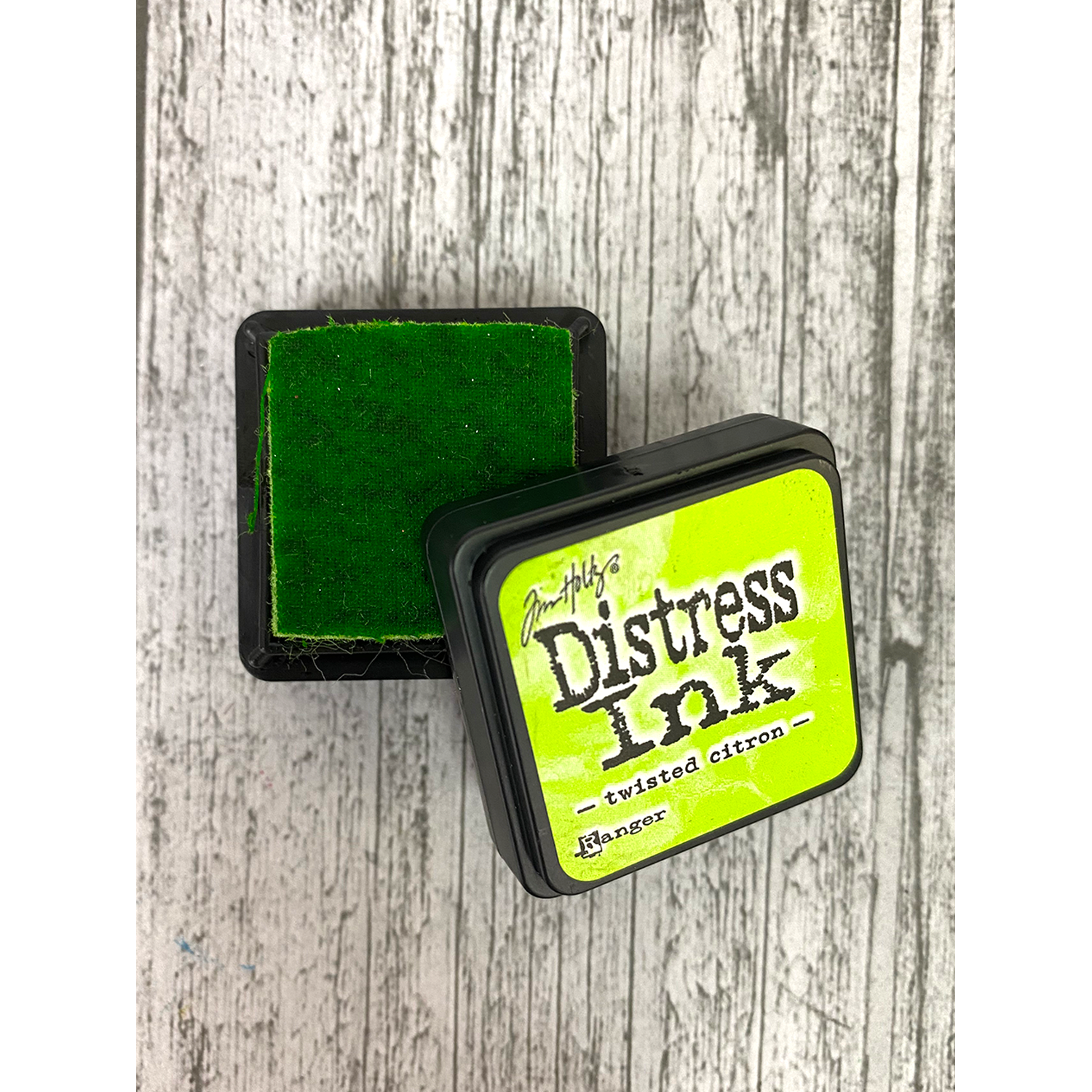 Tim Holtz Distress Mini Ink Pad Twisted Citron Ranger TDP47322 Secondary Image