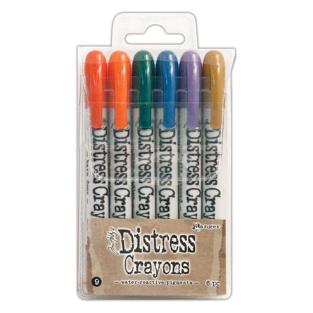 Ranger Tim Holtz Distress Crayons SET 9 TDBK51794
