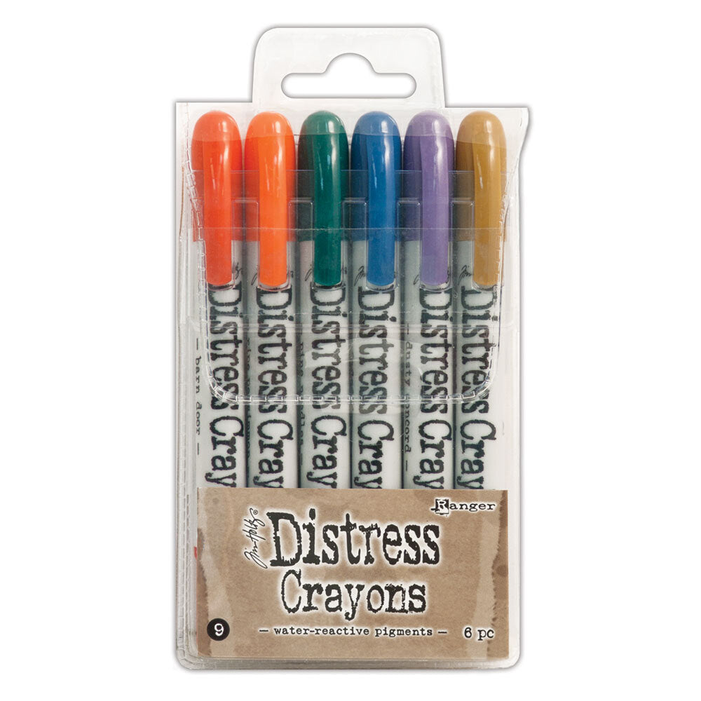 Ranger Tim Holtz Distress Crayons SET 9 TDBK51794
