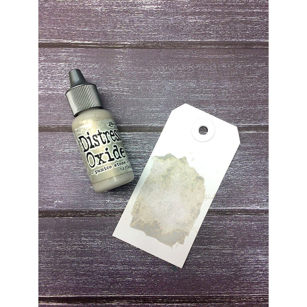 Tim Holtz Distress Oxide Reinker Pumice Stone Ranger tdr57246 Color Swatch