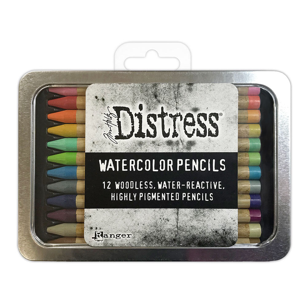 Tim Holtz Distress Watercolor Pencils Set 2 Ranger tdh76315