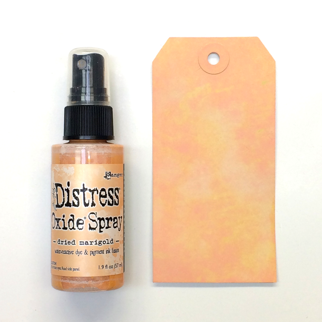 Tim Holtz Distress Oxide Spray Dried Marigold Ranger tso67658 Color Swatch
