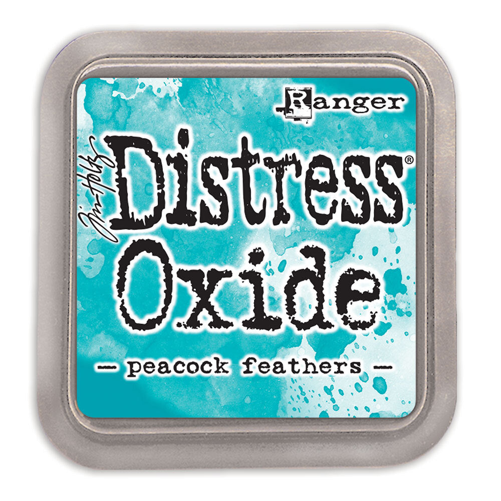 Tim Holtz Distress Oxide Ink Pad Peacock Feathers Ranger TDO56102