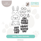 Simon Says Clear Stamps Hello There Animals 2016ssc Sweetheart