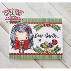 The Greeting Farm Holiday Anya 11 Clear Stamps Dear Santa | color-code:ALT03