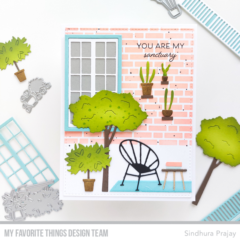My Favorite Things Outdoor Oasis Sentiments Clear Stamps cs792 you are my sanctuary | color-code:alt3