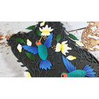 S7-230 Spellbinders Delicate Floral Hummingbirds Etched Dies vines | color-code:ALT03