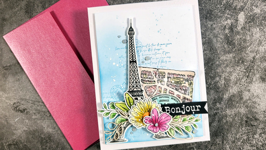 Ooh La La Collection Clear Acrylic Stamps