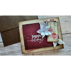 Waffle Flower Postage Collage Christmas Stencils 421425 ornaments | color-code:ALT01