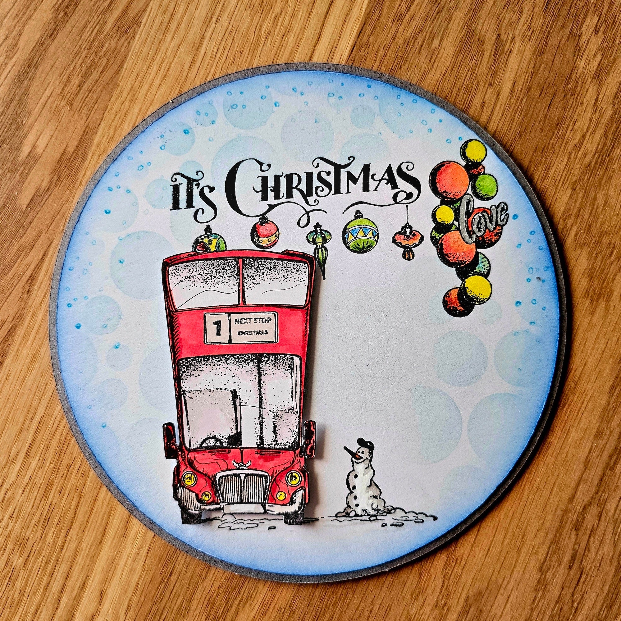 AALL & Create All Aboard A6 Clear Stamps aall1000 bus