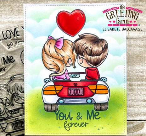 The Greeting Farm Be Mine Clear Stamps You and Me Forever | color-code:ALT02