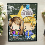 The Greeting Farm School Couple Clear Stamps Star Student | color-code:ALT01