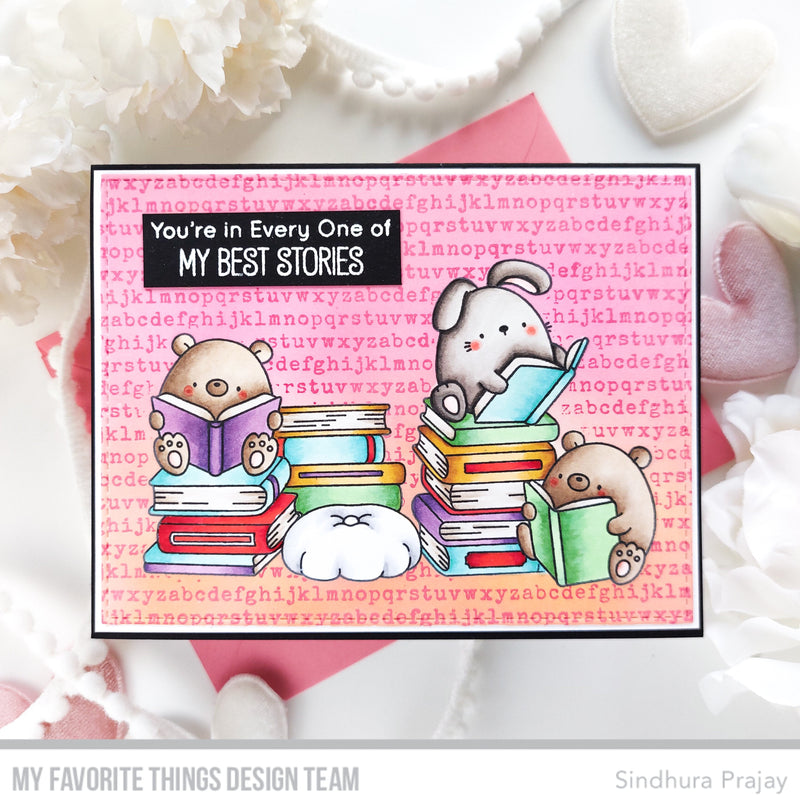 My Favorite Things Books and Buddies Clear Stamps jb030 My Best Stories | color-code:alt2