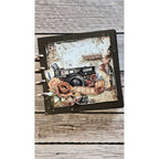 Stamperia Our Way Focus Points Junk Journal sbjks09 camera roses film strip adventure card vicky papaioannou | color-code:ALT01