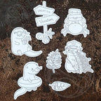 The Rabbit Hole Designs Otter Play Dies TRH-202D cuts