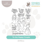 Simon Says Clear Stamps To The Happy Couple 2048ssc Celebrate
