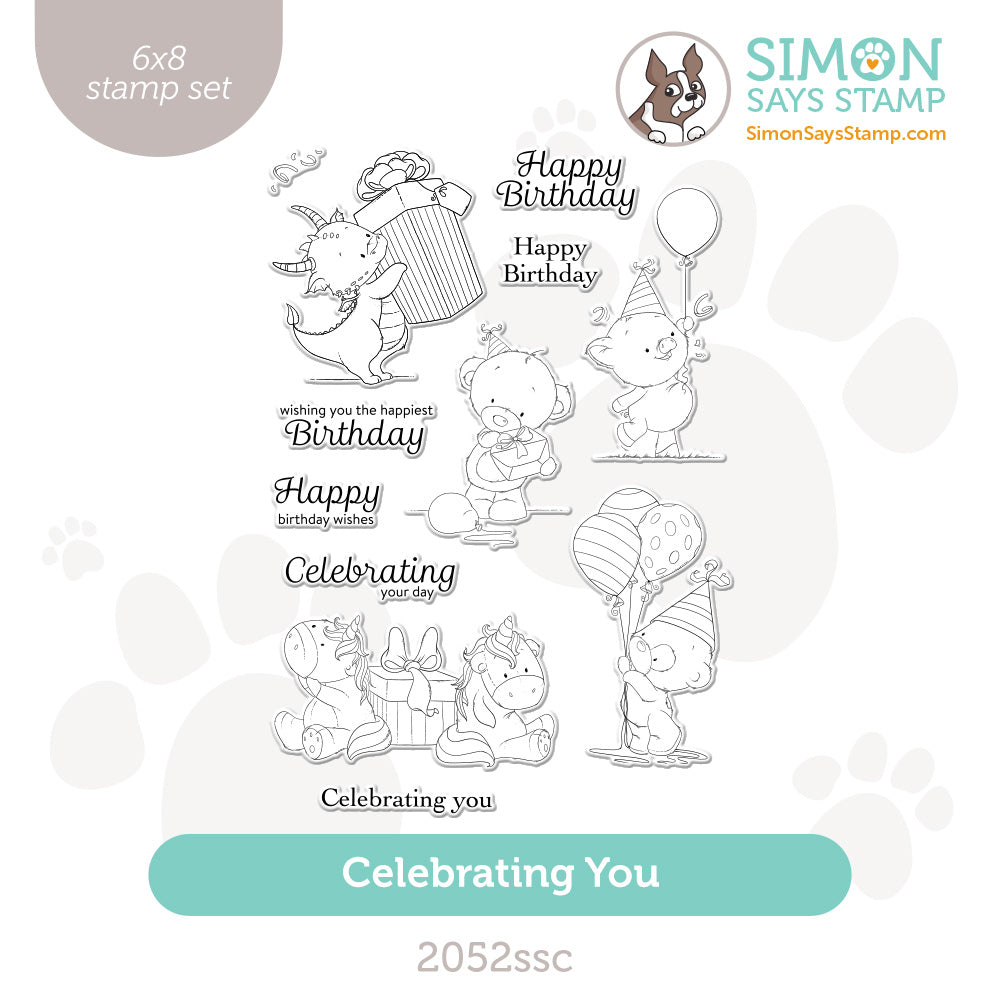 Simon Says Clear Stamps Celebrating You 2052ssc Celebrate – Simon Says ...