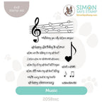 Simon Says Clear Stamps Music 2058ssc Cheering for You