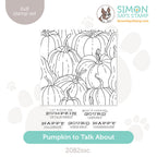 Simon Says Clear Stamps Pumpkin to Talk About 2082ssc Stamptember
