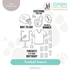 Simon Says Clear Stamps Football Season 2084ssc Cheering for You