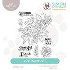 Simon Says Clear Stamps Grateful Florals 2090ssc Stamptember