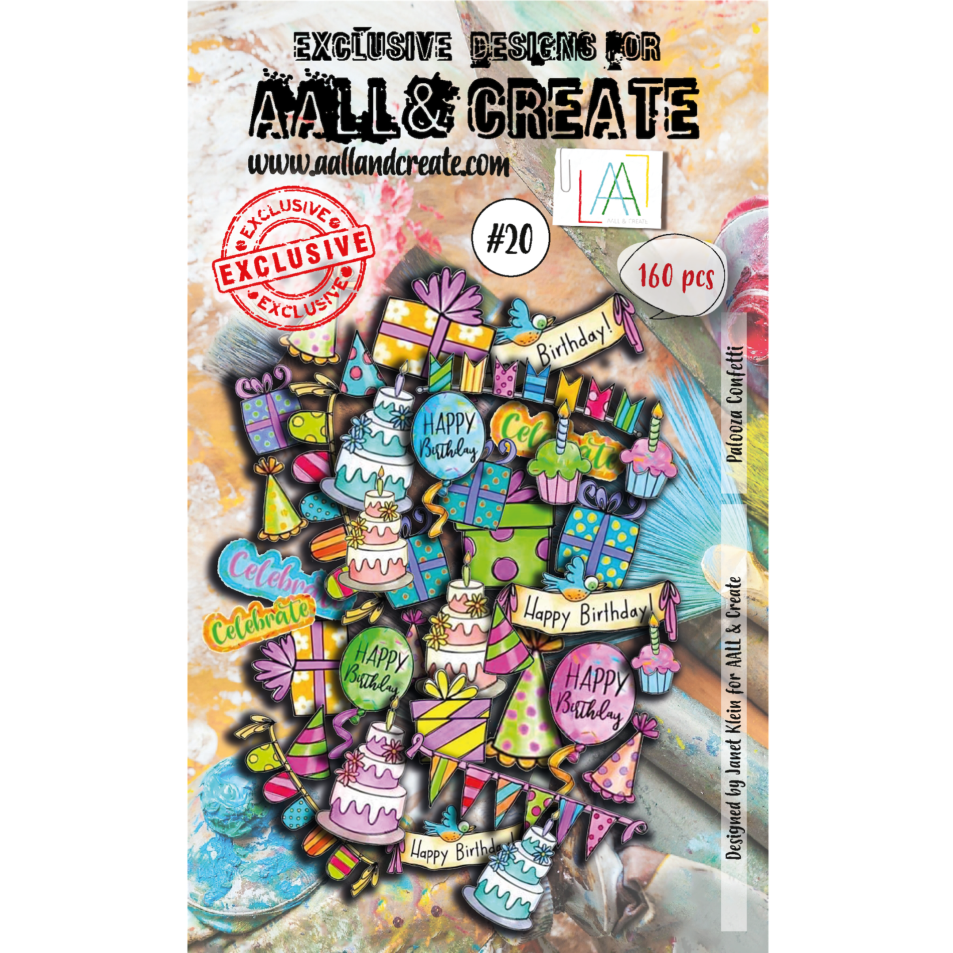 AALL & Create Palooza Confetti Ephemera Die-Cuts 20