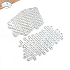 Elizabeth Craft Designs Bubble Wrap Journal Elements Dies 2113