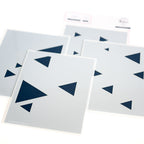 PinkFresh Studio Overlapping Triangles Stencil Set 212323