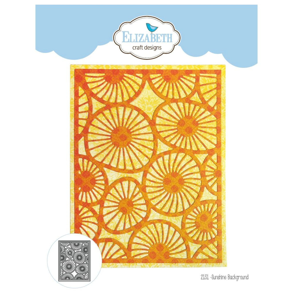 Elizabeth Craft Designs Sunshine Background Dies 2131