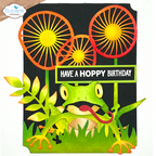 Elizabeth Craft Designs Sunshine Background Dies 2131 hoppy birthday