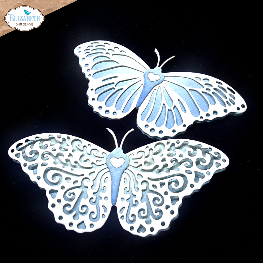 Elizabeth Craft Designs Layered Butterfly Dies 2134 wings