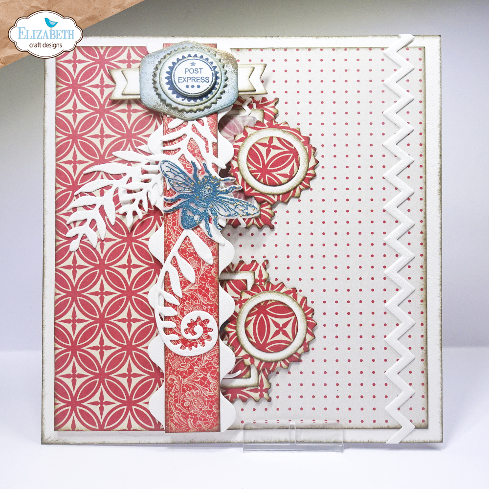 Elizabeth Craft Designs Circles, Banners & Ribbons Dies 2138*