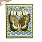Elizabeth Craft Designs Classic Alphabet Dies 2140 butterfly