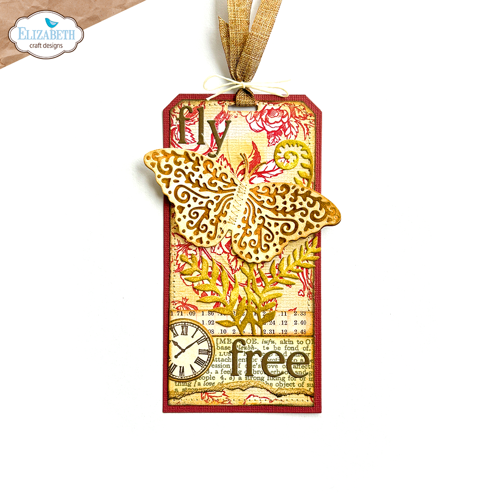 Elizabeth Craft Designs Classic Alphabet Dies 2140 tag