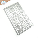 Elizabeth Craft Designs Pocket Page Fillers 3 Full-Size Page Dies 2147