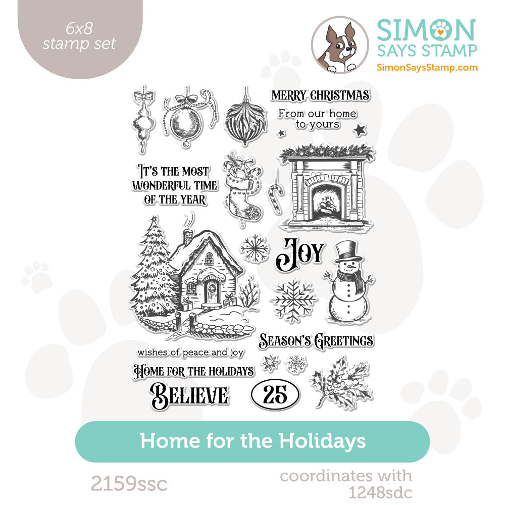 Simon Says Clear Stamps Home for the Holidays 2159ssc
