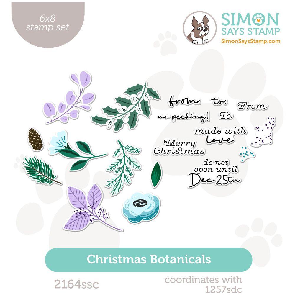 Simon Says Clear Stamps Christmas Botanicals 2164ssc
