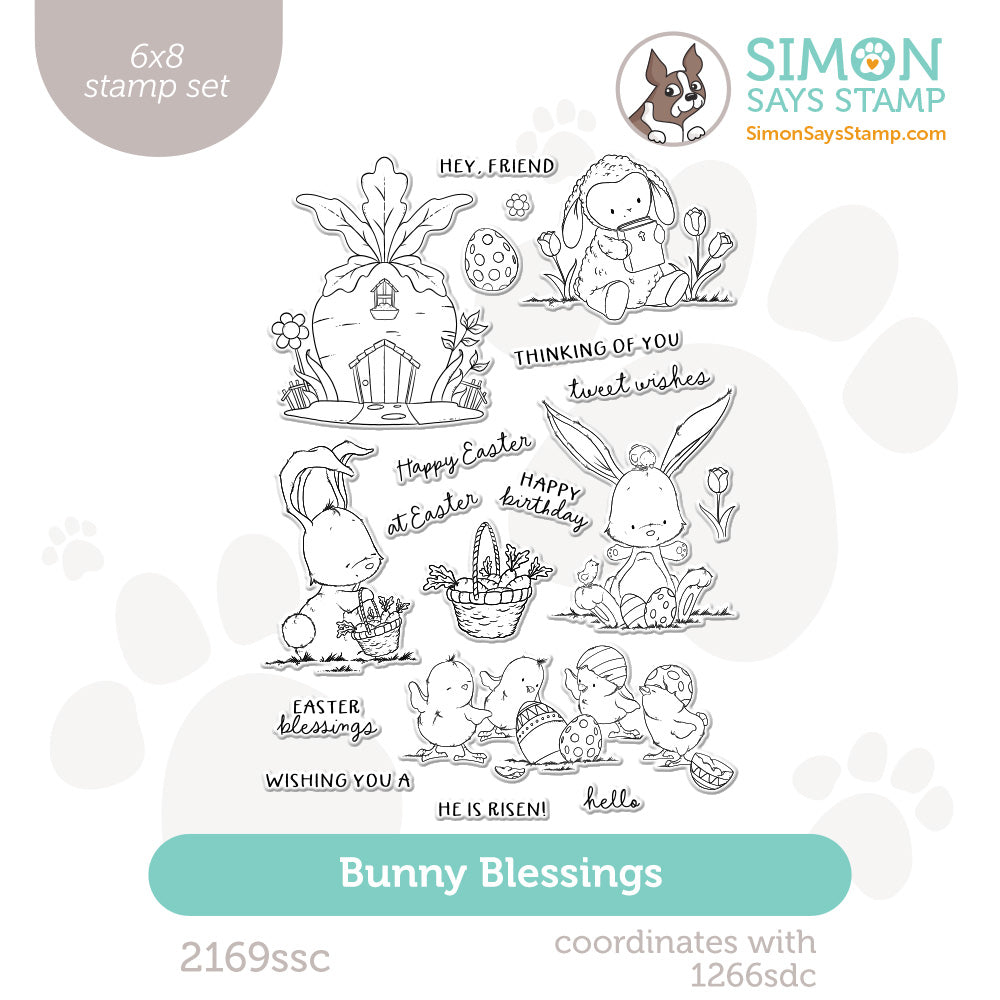 Simon Says Clear Stamps Bunny Blessings 2169ssc Favorite Things