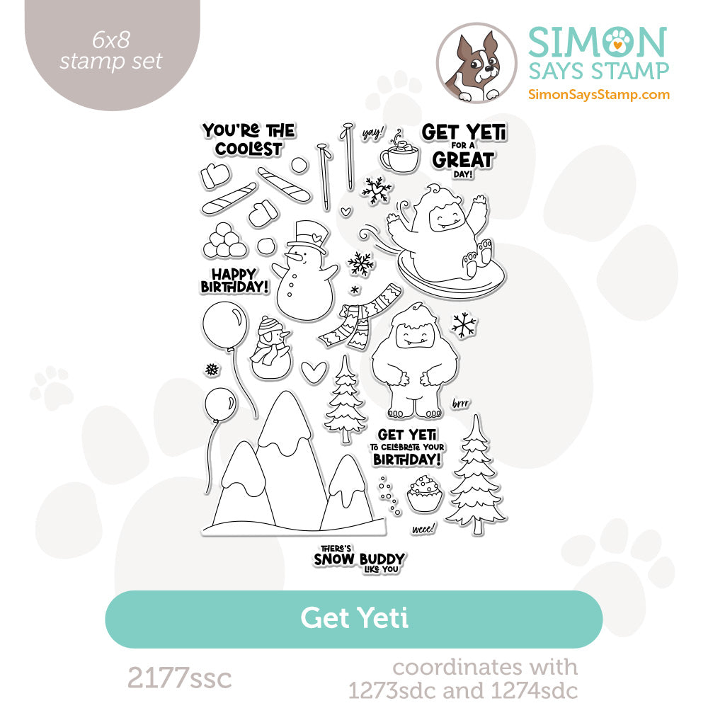 Simon Says Clear Stamps Get Yeti 2177ssc